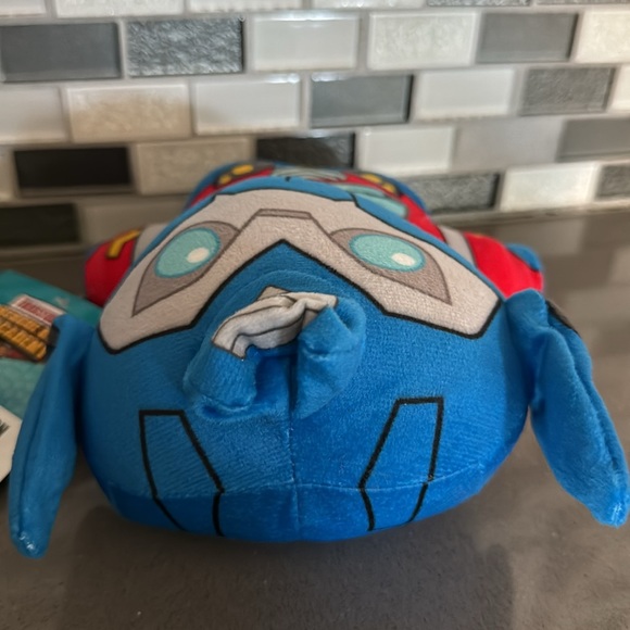Transformers Rescue Bots Academy OPTIMUS PRIME Plush / Hasbro / 7” / BRAND NEW - Picture 11 of 15